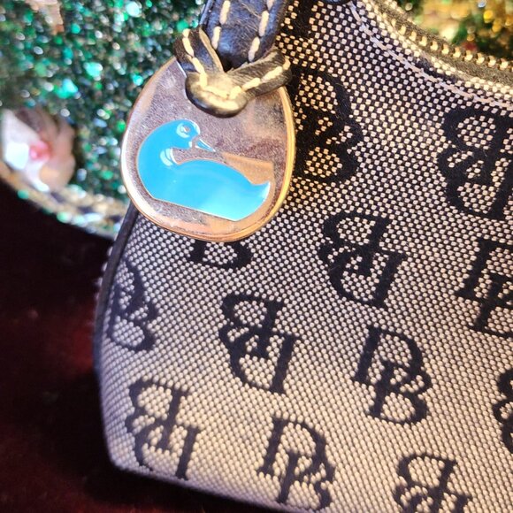 Vtg Dooney & Bourke Bitsy | Heritage y2K Classic Logo | Structured Mini Purse - Picture 2 of 16